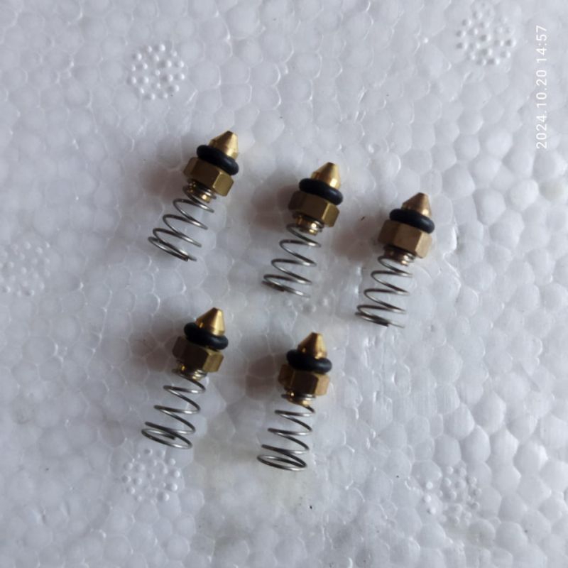 (5 pcs) Pentil Kupler Pengisian, Pentil Mini Kupler,   Daleman Kupler Pengisian, Sparepart Pompa Pcp