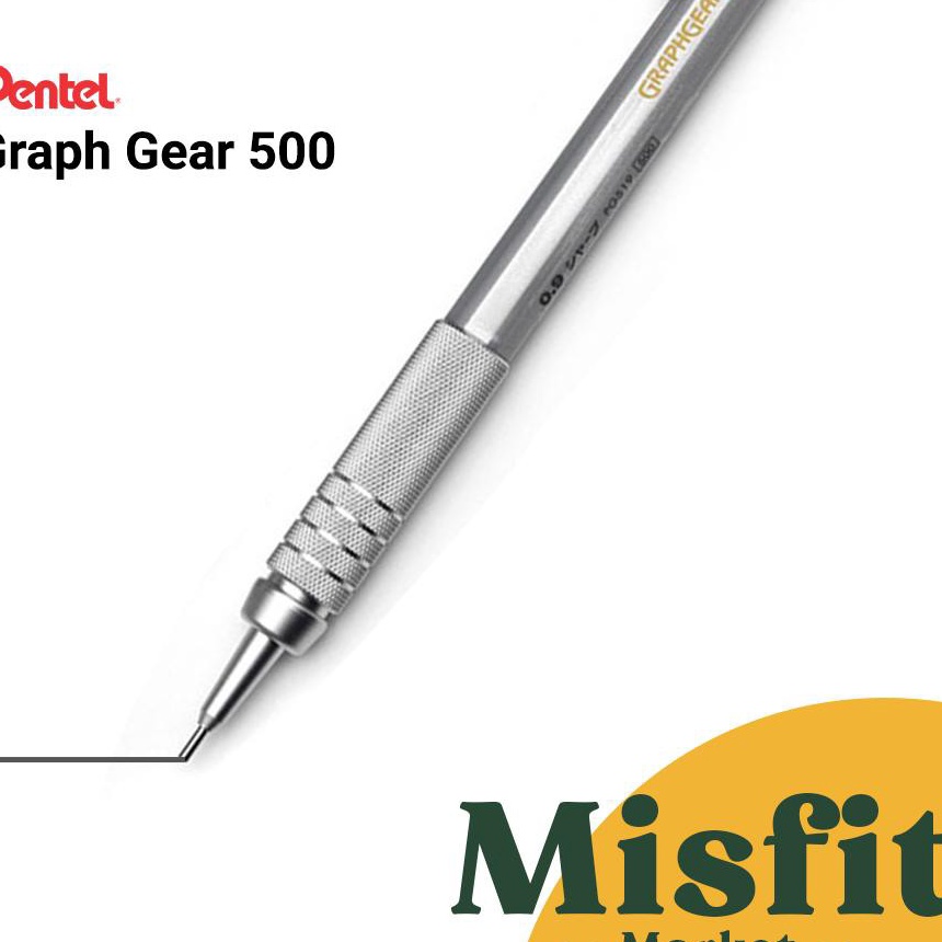 

Tawaran Pentel Graph Gear Mechanical Drafting Pencil 3 4 5 7 9 mm GraphGear Pensil Mekanik