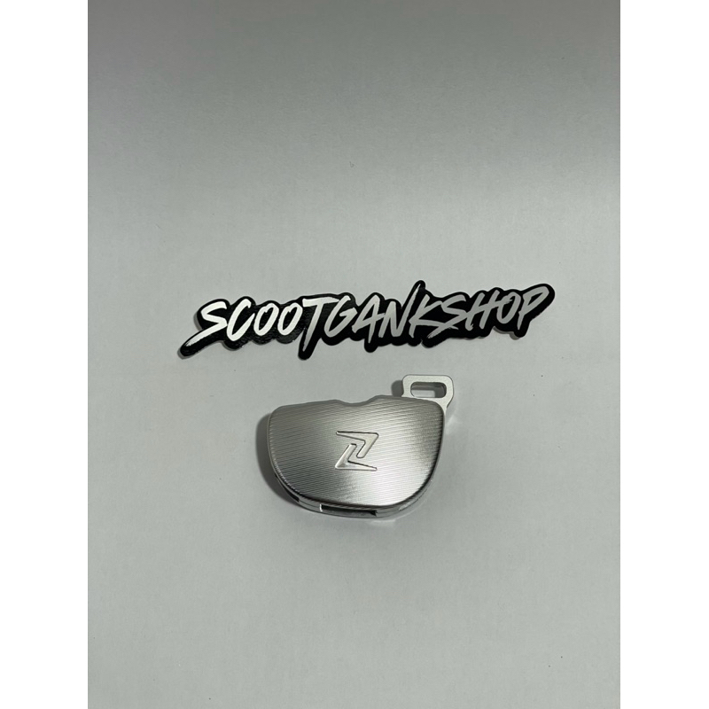 Cover Key / Tutup Kunci Zelioni Silver Full CNC Vespa Sprint Primavera GTS S LX LXV | 2ND / Second P