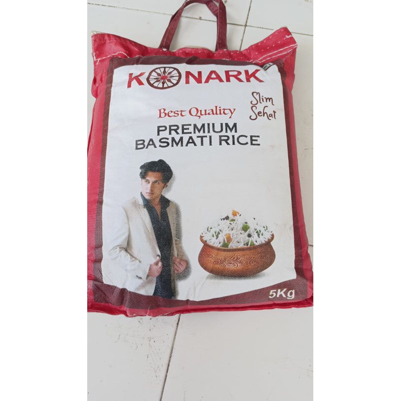 

Beras basmati 5 kg Konark