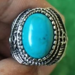 NATURAL PIRUS PERSIA / TORQUOISE WARNA BIRU POLOS