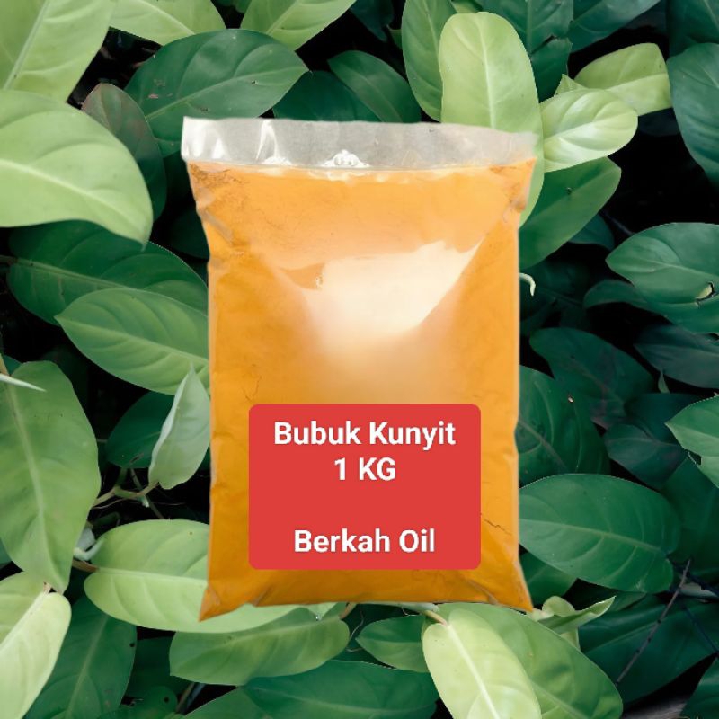 

BUBUK KUNYIT / KUNYIT BUBUK 1 KG ASLI 100% ORIGINAL - BERKAH OIL
