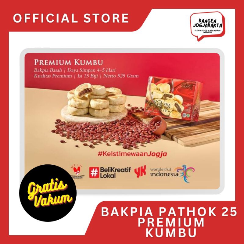 

Bakpia BAKPIA PATHOK 25 Premium Kumbu