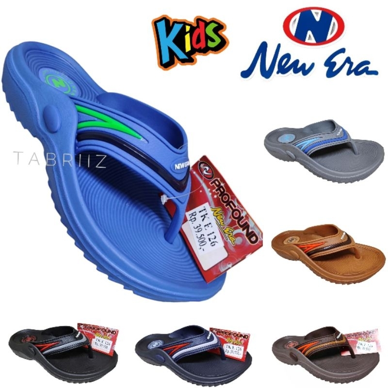 Sandal Anak NEW ERA Sandal Jepit Anak Sandal Karet Ringan Anak Cowok Cewek New Era - Ringan Nyaman d