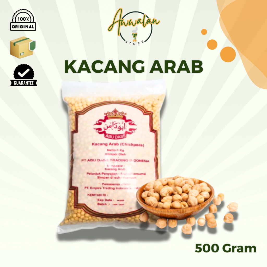 

Kacang Chickpeas Arab Mekah 1Kg Matang Panggang Ori Al Madina Original Oleh Oleh Haji dan Umroh