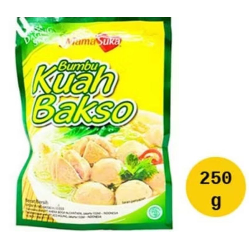 

bumbu kuah bakso 250gr