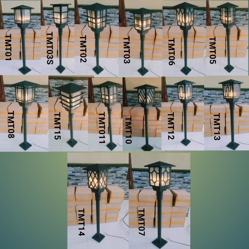 Lampu hias tiang taman/Lampu taman/Lampu outdoor/Lampu tiang minimalis