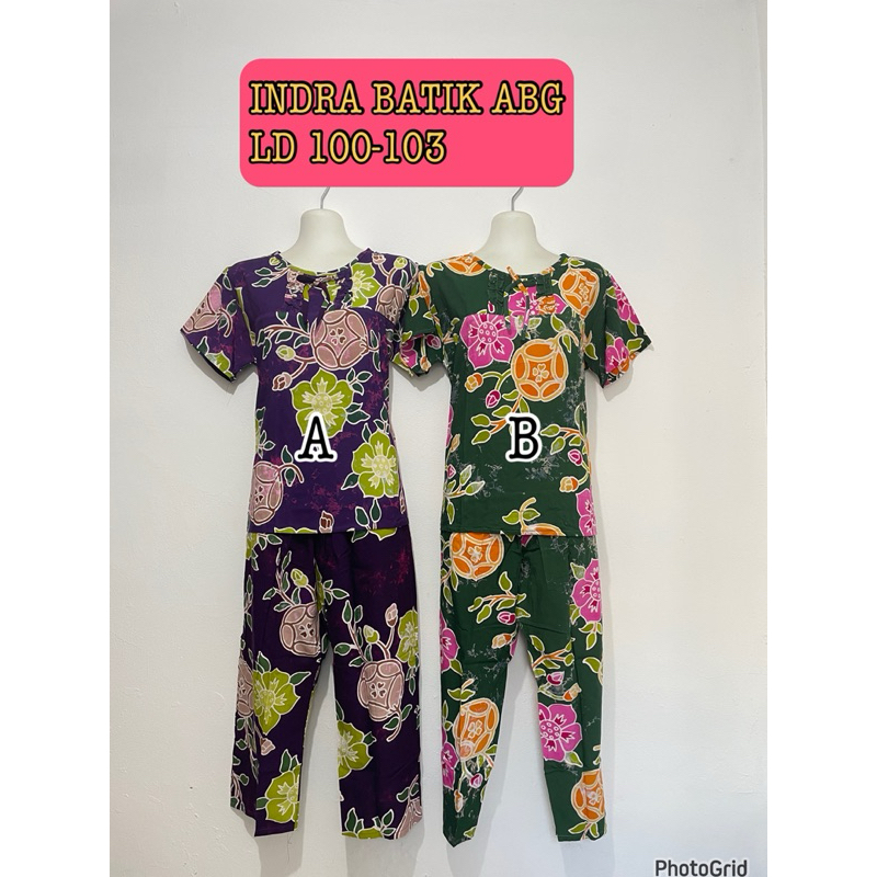 Batiqu777 Batik INDRA ABG CP  bahan adem dan enak dipake bisa cod