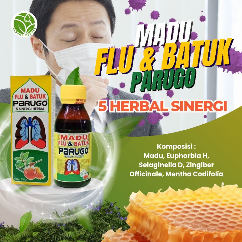 

Madu Parugo Flu & Batuk 150g