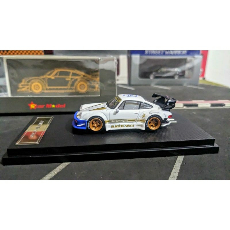 Diecast Star Model Porsche RWB 930 NFS White