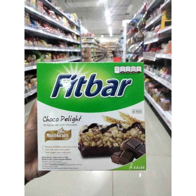 

Fitbar Cemilan Sehat 5x20gr