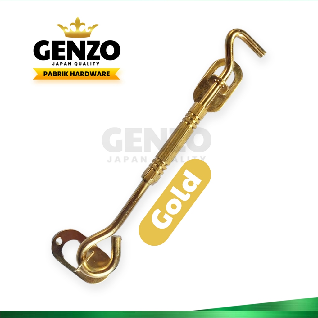 Sanstore05 Genzo Hak Angin Cantolan Penyangga Jendela Rumah 20 Cm Anti Stainless Anti Karat
