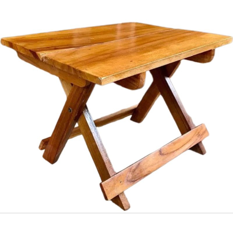 Meja Belajar Lipat Kayu / Meja Laptop Lipat / Meja Lipat Portable Kayu