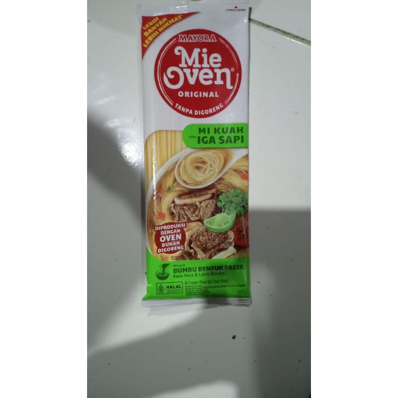 

mie oven iga sapi