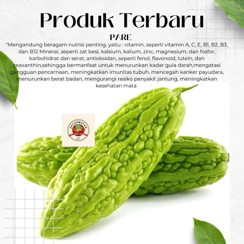 

Sayur Fresh 500gr Pare segar fresh murah fast delivery