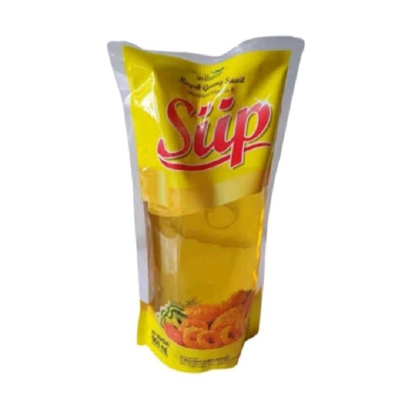 

Minyak goreng Siip Kemasan 1 liter isi 900 ml