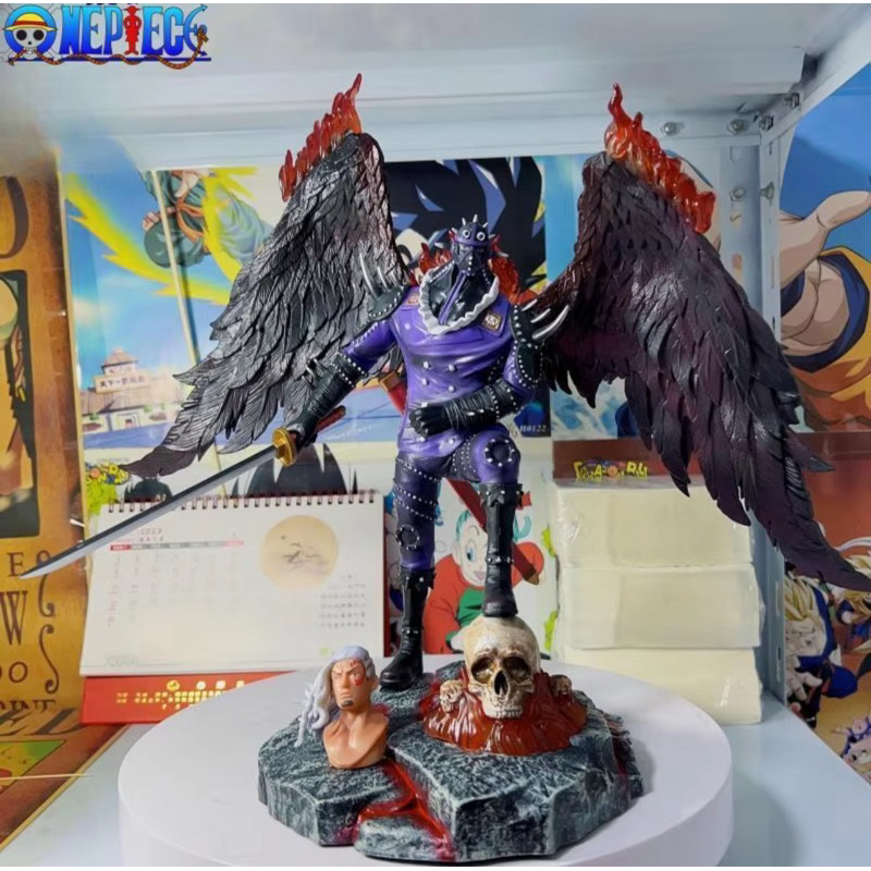 action figure one piece diorama wano king kaido