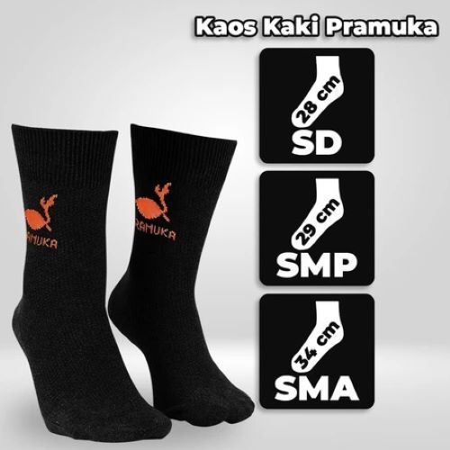 

Kaos Kaki SD SMP SMA Kaos Kaki Sekolah Hitam Pramuka