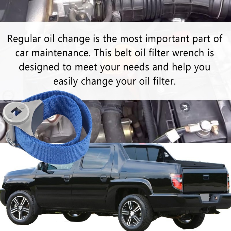 Oil Filter Strap Wrench Kunci Oil Filter Sabuk Wrench Oil Filter Chain Belt