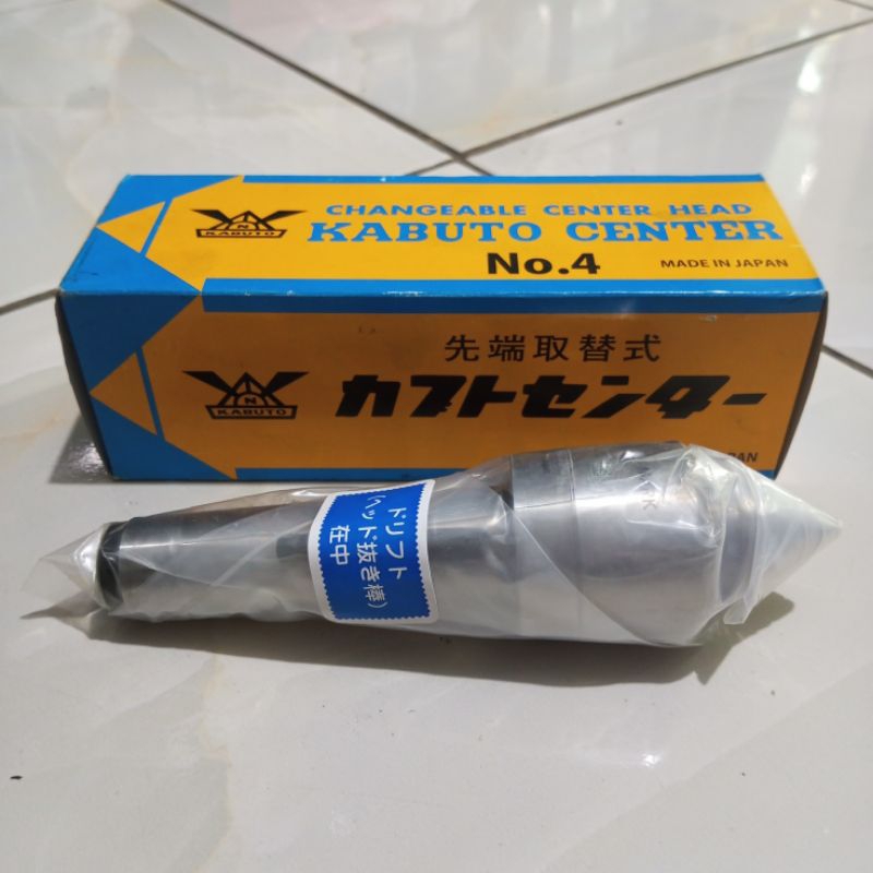 Live Center MT4 Kabuto Original Japan New Original... Center Bubut MT4 Kabuto Japan Baru...