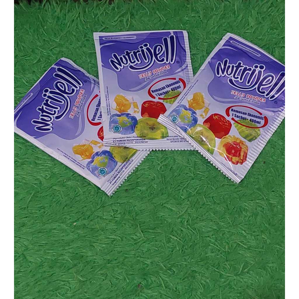 

Termurah! Nutrijell Sachet 10gr varian blueberry