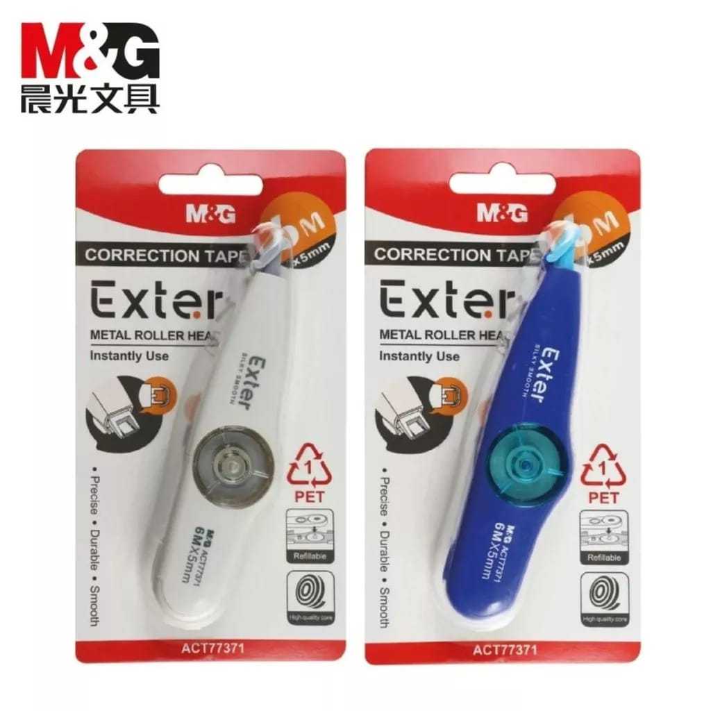

M&G - Correction Tape 6M X 5MM #ACT77371 / Tipex Kertas - SATUAN