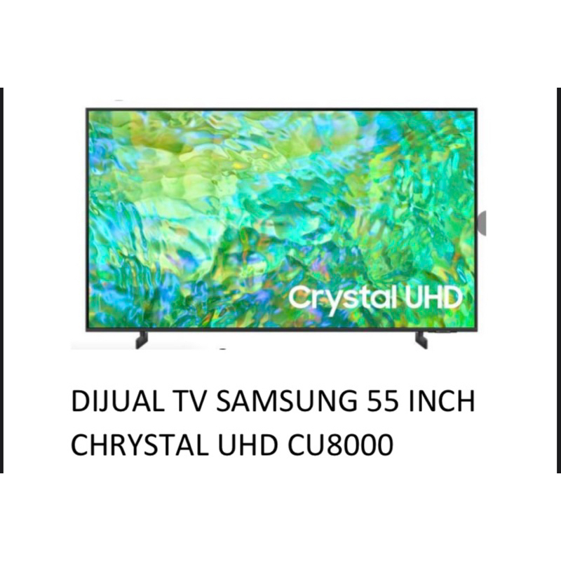 SAMSUNG 55 inch Crystal UHD CU8000 4K Smart TV