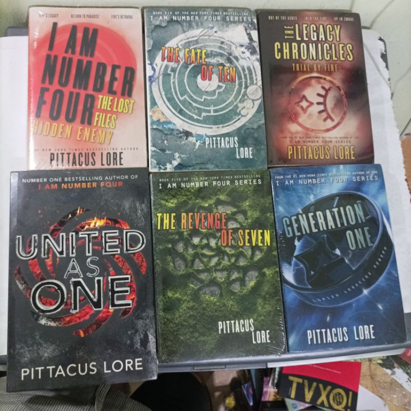 novel import I Am Number Four The Lost file :  Hidden Enemy, The Fate Of Ten, The Legacy Chronicles 
