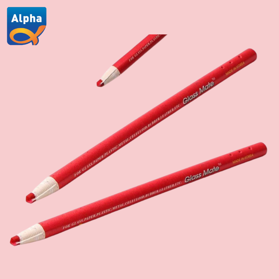 

[Glass Mate] Color Pencil - Red / Pensil Warna - Merah