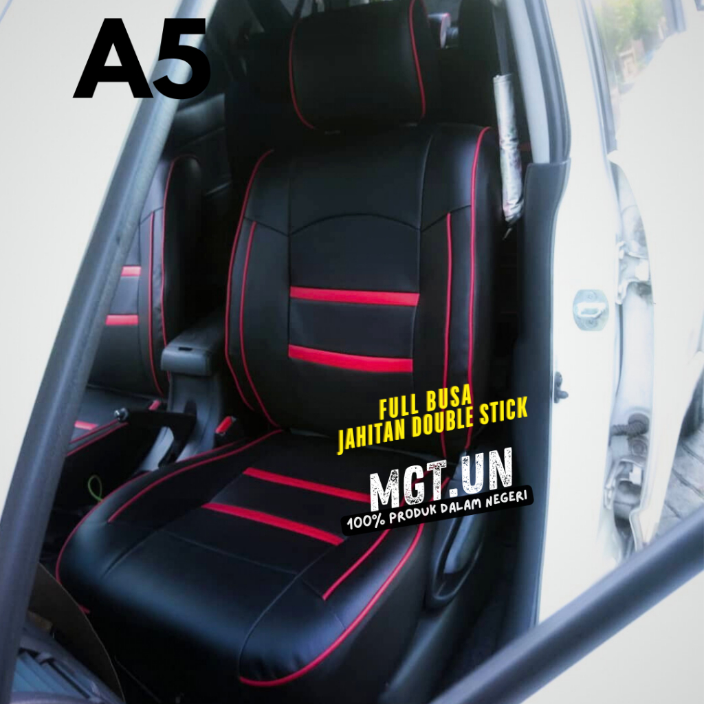 SARUNG JOK MOBIL AVANZA/XENIA 2011-2012 BAHAN ZEUS 3 BARIS ANTI AIR ANTI DEBU PREMIUM QUALITY