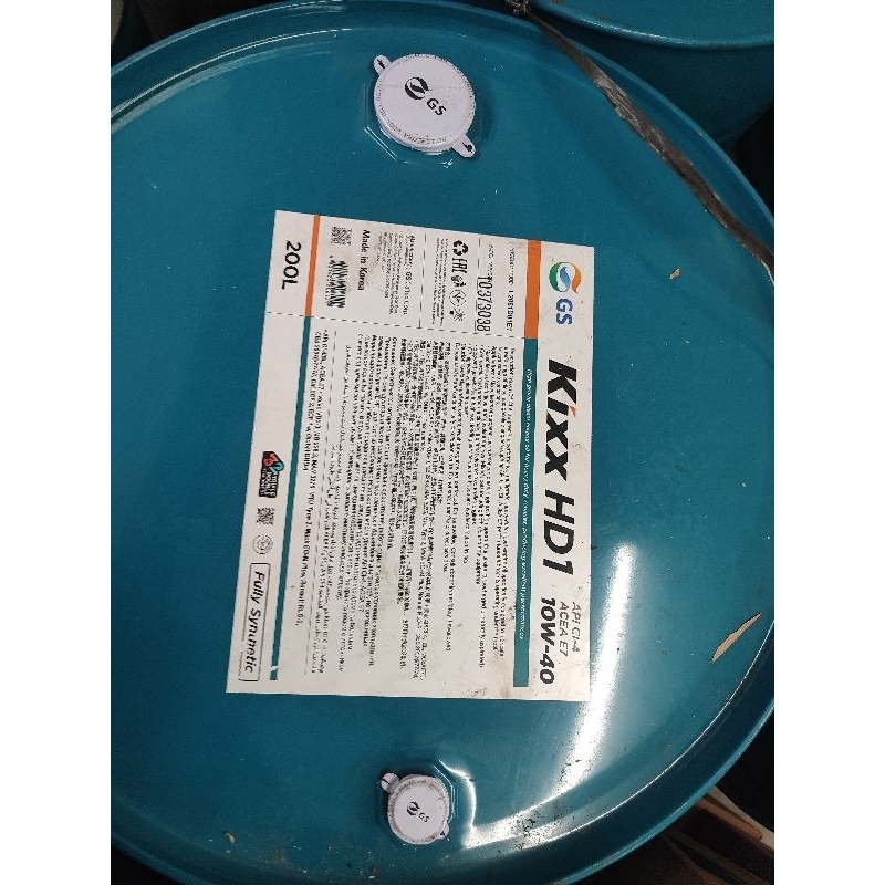 kixx HD1 10w 40 Drum 200Liter fully sintetis