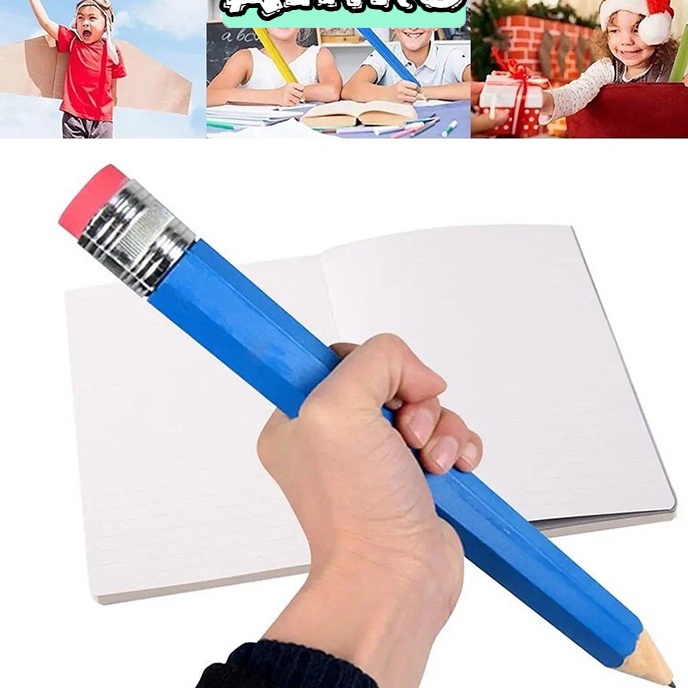 

KF7 Pensil Jumbo 33 CM Mainan Pencil Pensil Jumbo Hiasan Photo Kado