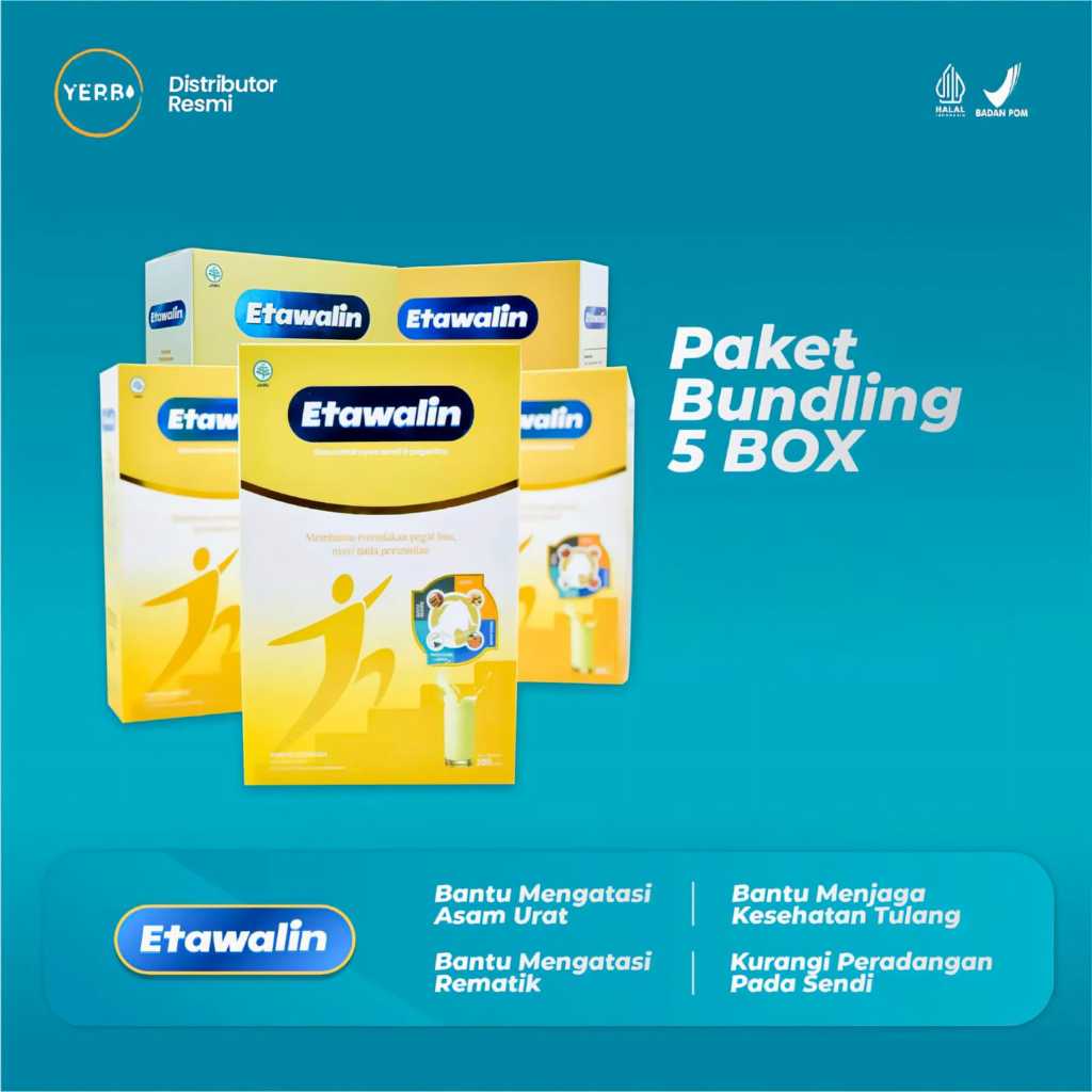 

Paket 5 Box Etawalin - Sembuhkan Asam Urat dan Nyeri Sendi Tanpa Ribet Susu Memperkuat Kepadatan Tulang Susu meningkatkan daya tahan tubuh Susu Asam Urat Susu Sendi Susu Nyeri Sendi Susu Pegal Lini Susu Asam Urat Susu Tulang Susu Otot Susu Reumatik