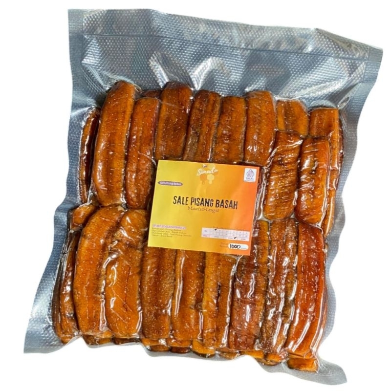 

ADY78 Sale Pisang Basah SIMADUOleh-oleh Cemilan Sehat Pisang Ambon (1Kg)kemasan vacum