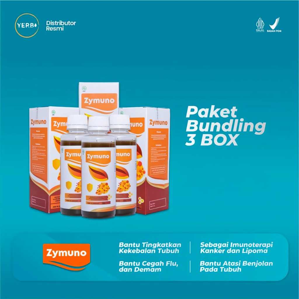 

Paket 3 Box Zymuno – Atasi Kangker Tanpa Kemoterapi. Membantu Menyembuhkan Jenis Kangker, Tingkatkan Daya Tahan Tubuh Imun, Menjaga Imun untuk Kesehatan Tubuh Cegah Flu Demam Batuk Masalah Pencernaan Bantu Percepat Penyembuhan Penyakit
