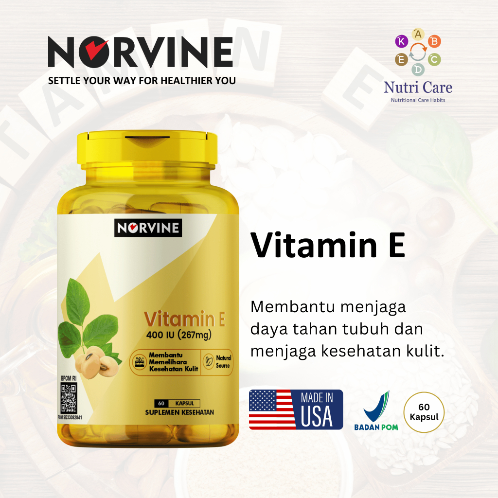 NORVINE VITAMIN E 400 IU (267mg)