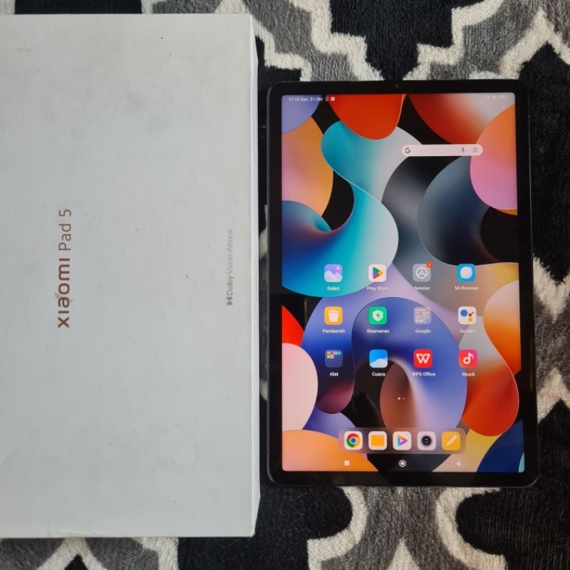 xiaomi pad 5 6/128 second mulus dan lengkap