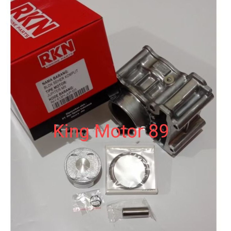 Blok seher boring cylinder set plus piston kit Jupiter mx lama MX new Original rkn rik