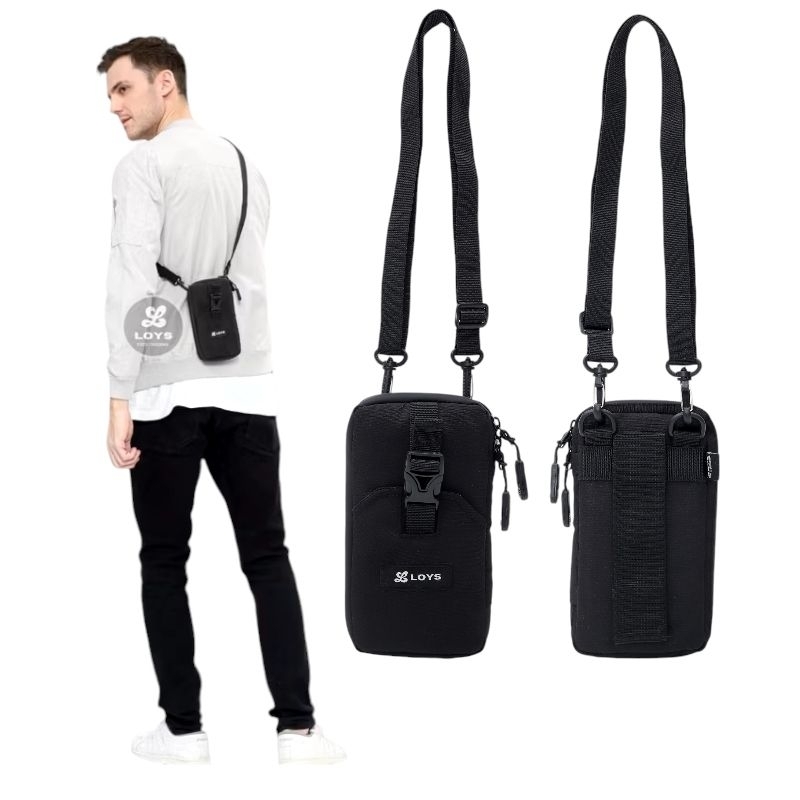 Tas Hp Sako Wallet Anti Bara Api dan Anti Air Dompet Leher