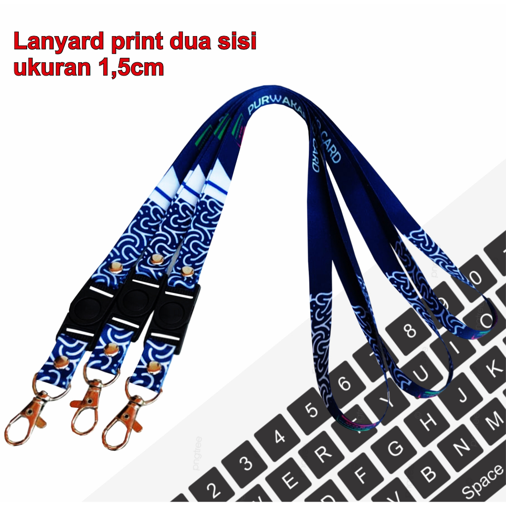 

tali lanyard printing custom ukuran 1,5cm
