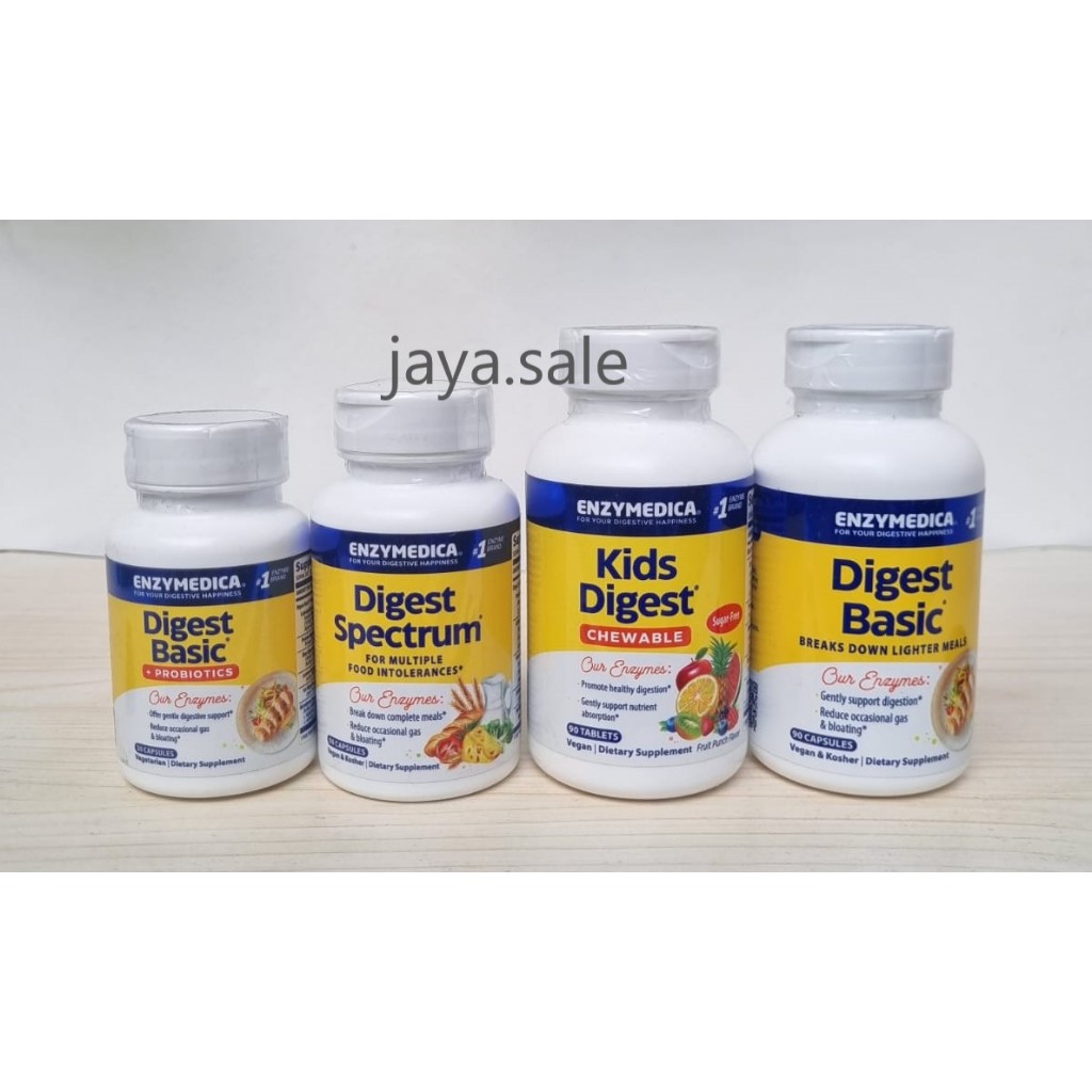 Enzymedica Digest Basic Probiotic 30 90 /Enzymedica Kids Digest/ Enzymedica Digest Spectrum