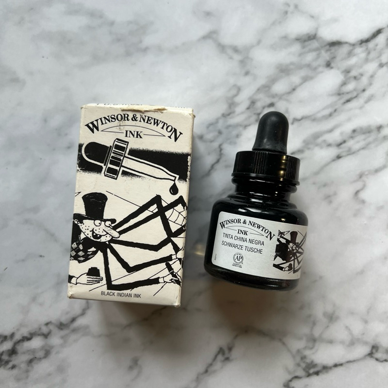 

WINSOR & NEWTON BLACK INDIAN INK 30ML