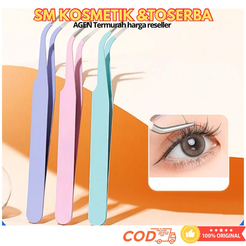 PINGSET BULU MATA EYELASG EXTENSION /PINGSET BENGKOK SERBAGUNA /TWEEZER LURUS PINGSET