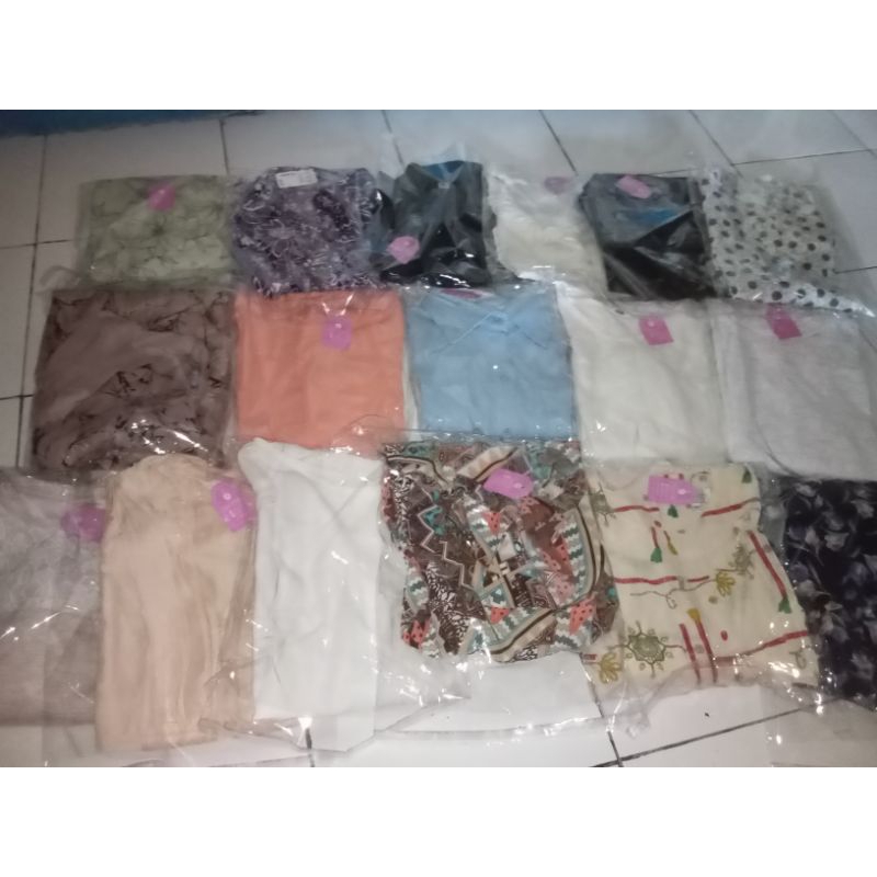 ball isi 10pcs blouse atasan kemeja import premium perempuan
