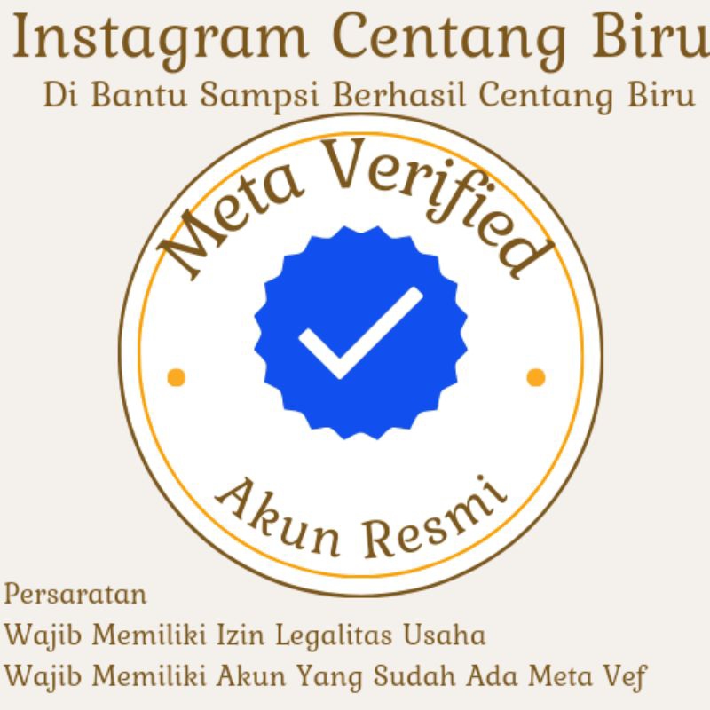 JASA AKUN META VERIFIED INSTAGRAM