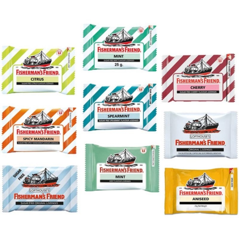 

(PERMEN) FISHERMAN'S FRIEND CANDY ALL VARIANT 25GR