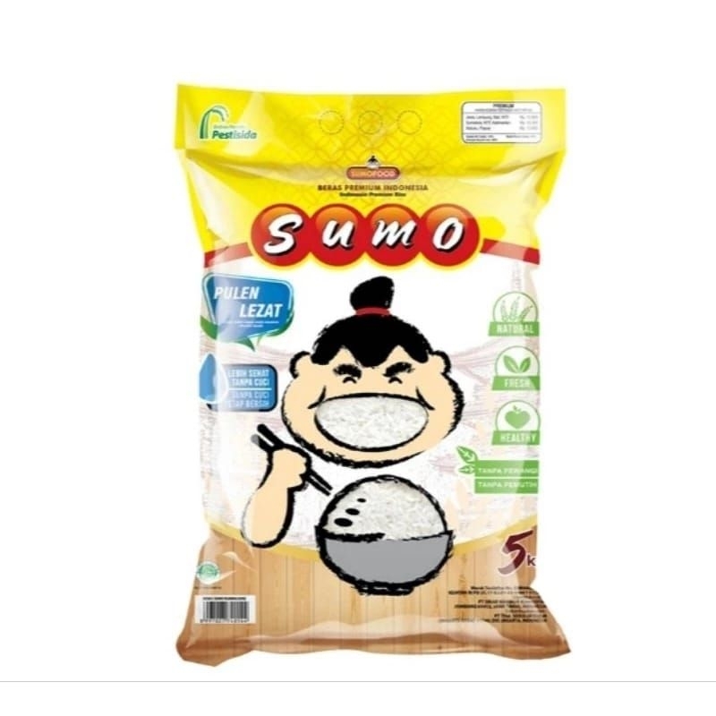 

Beras Sumo Kuning 5 Kg Premium