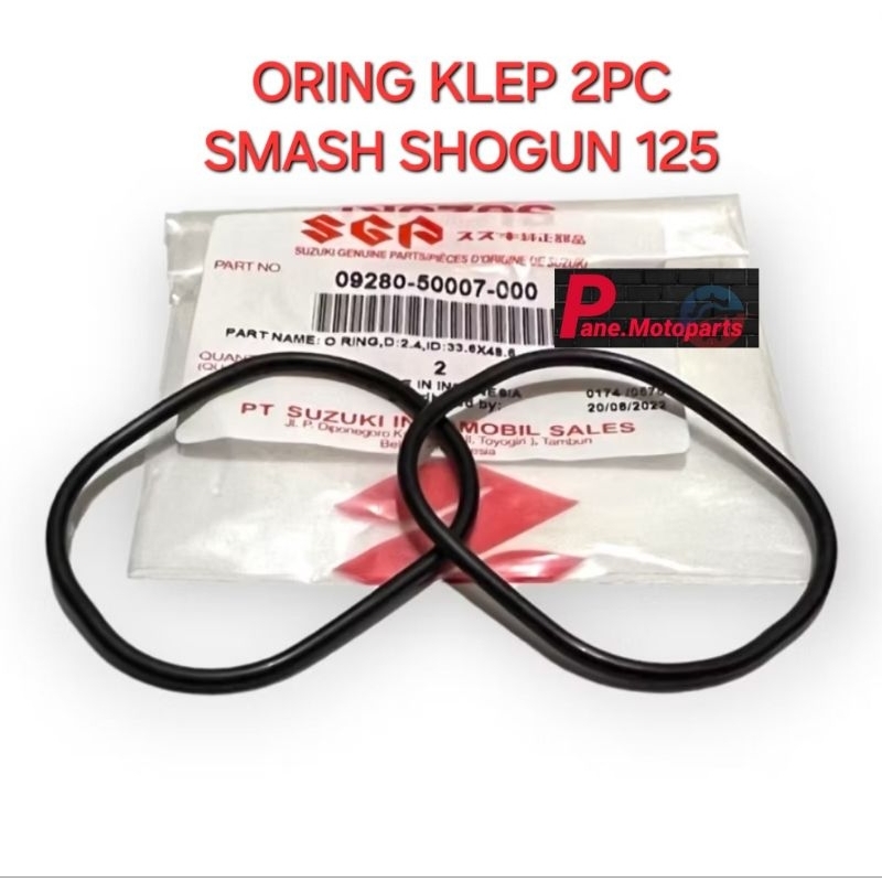 2PC ORING O-RING TUTUP KLEP SMASH LAMA NEW SHOGUN 125 FD ARASHI SMASH TITAN AXELO SHOGUN 125 SP FL R
