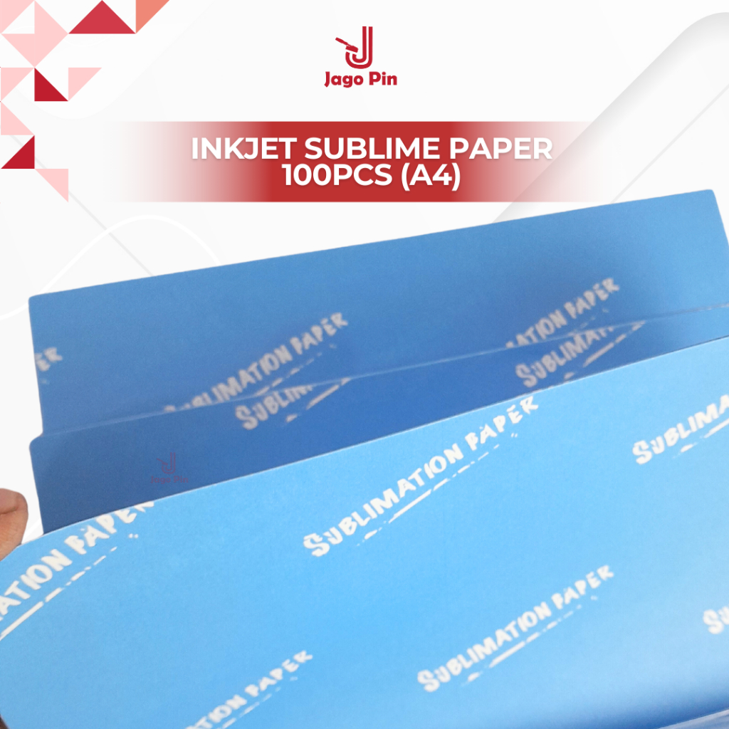 Sublime Paper A4 isi 100 Kertas Sublim Import Berkualitas Inkjet Paper Sublim