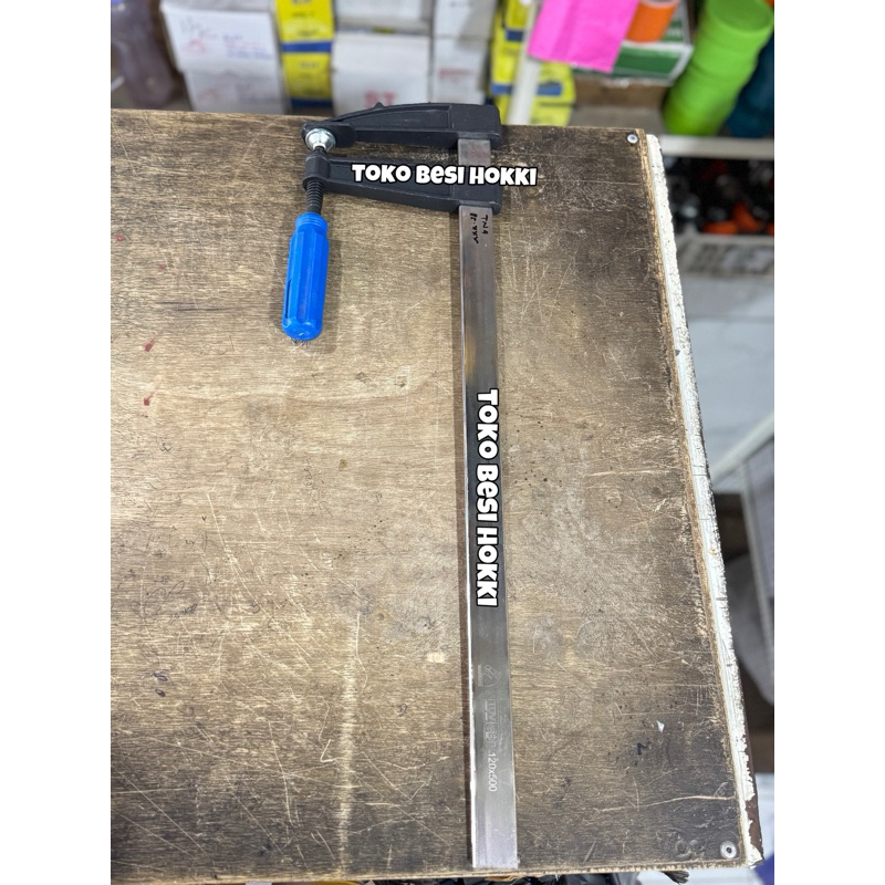 Bais Papan / Klem Penjepit Papan / Bais F / Clamp Bais 120x500